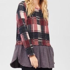Plaid Top